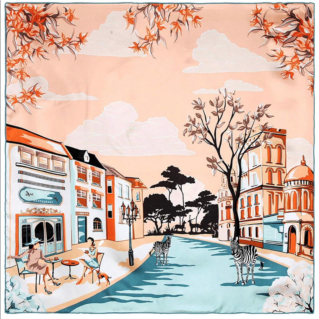 100 Silk Scarf